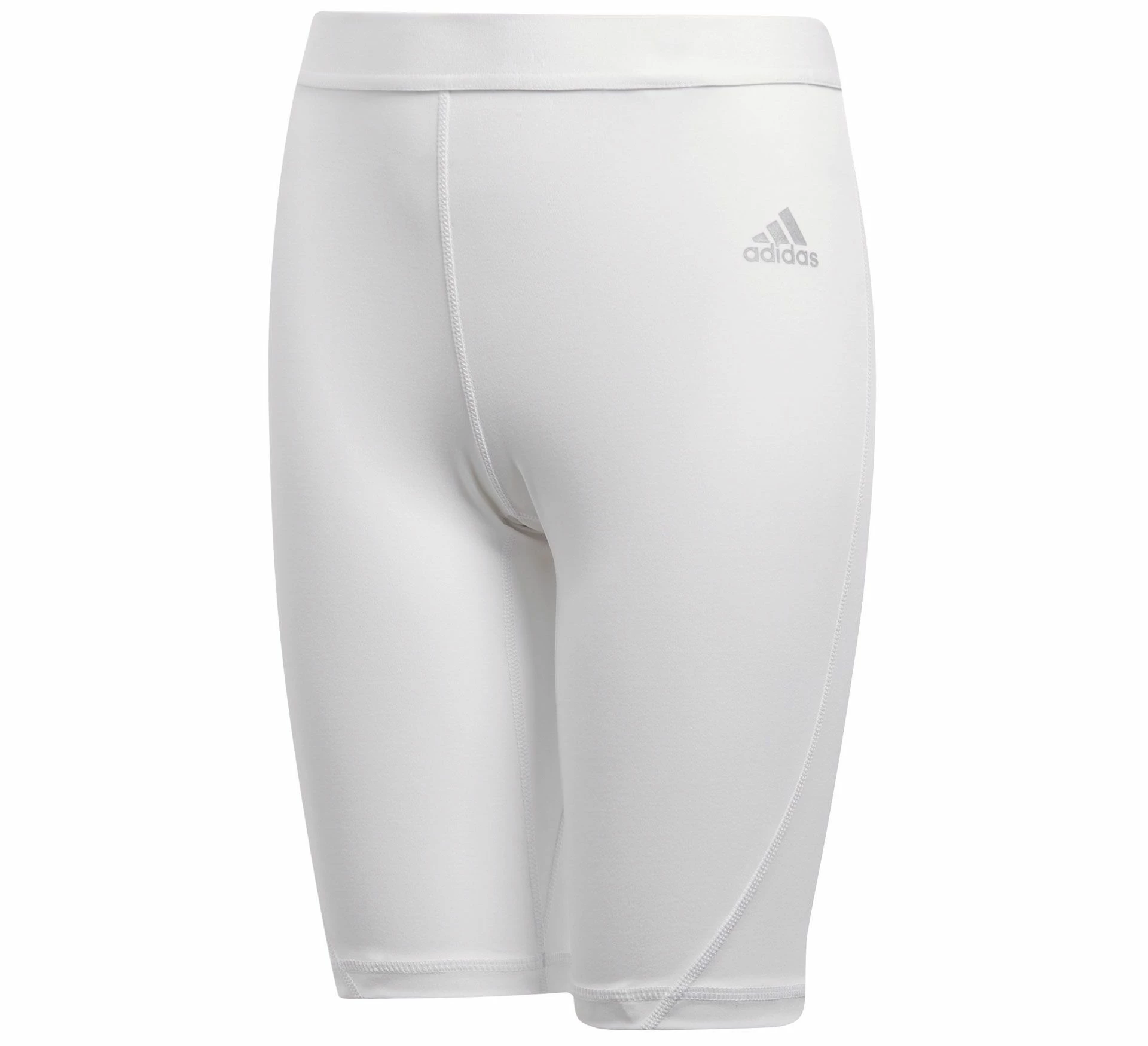Adidas Alphaskin Sport Short Tight Junior Weiß - Silber 3 Adidas Alphaskin Sport Short Tight Junior Weiß - Silber