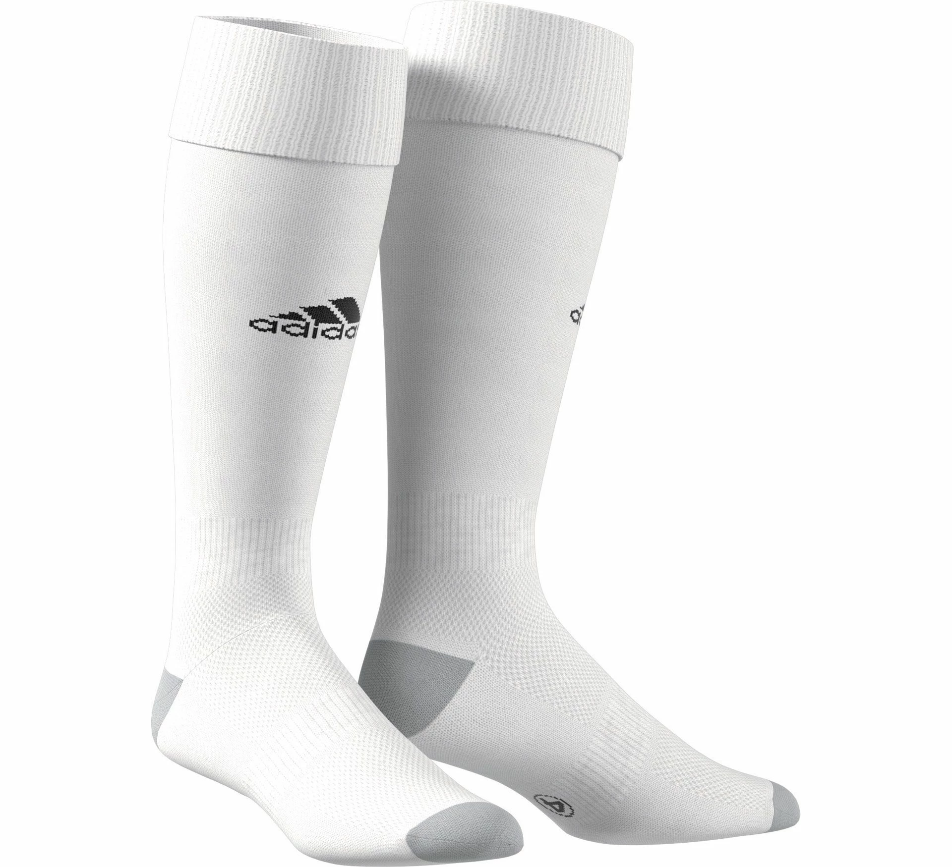 Adidas Milano 16 Socken Weiß - Schwarz - Grau 3 Adidas Milano 16 Socken Weiß - Schwarz - Grau