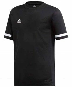 Adidas T19 Shirt Junior Schwarz - Weiß