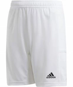Adidas T19 Shorts Kinder Weiß