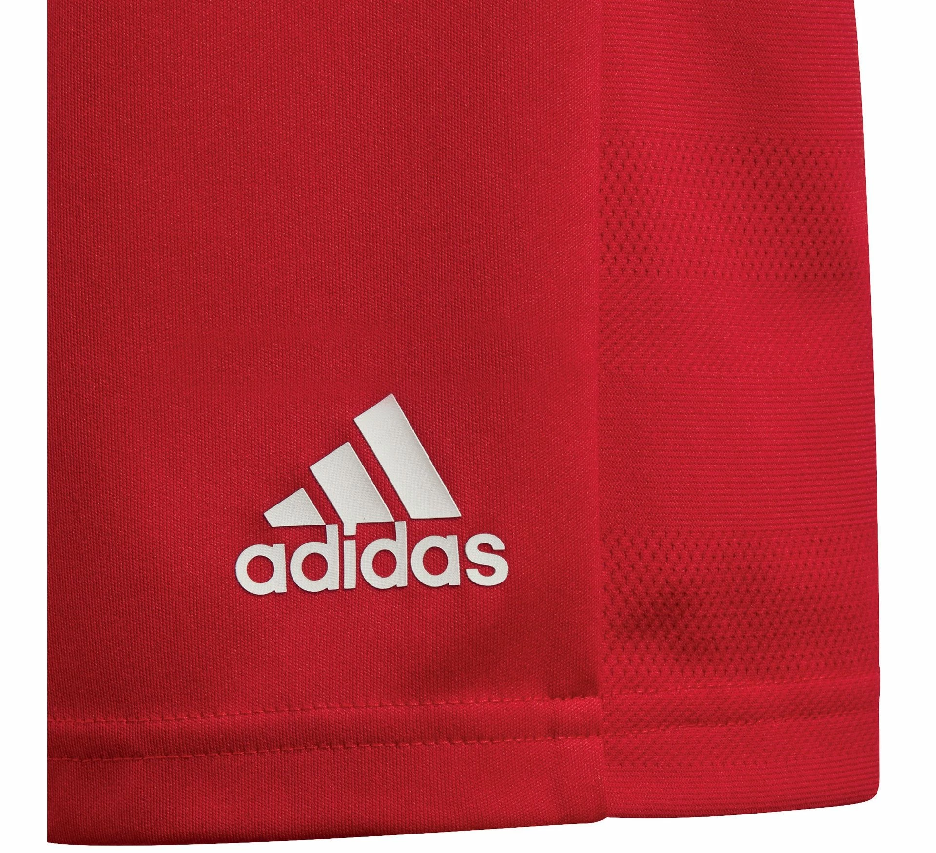 Adidas T19 Shorts Kinder Rot - Weiß 4 Adidas T19 Shorts Kinder Rot - Weiß – Bild 2