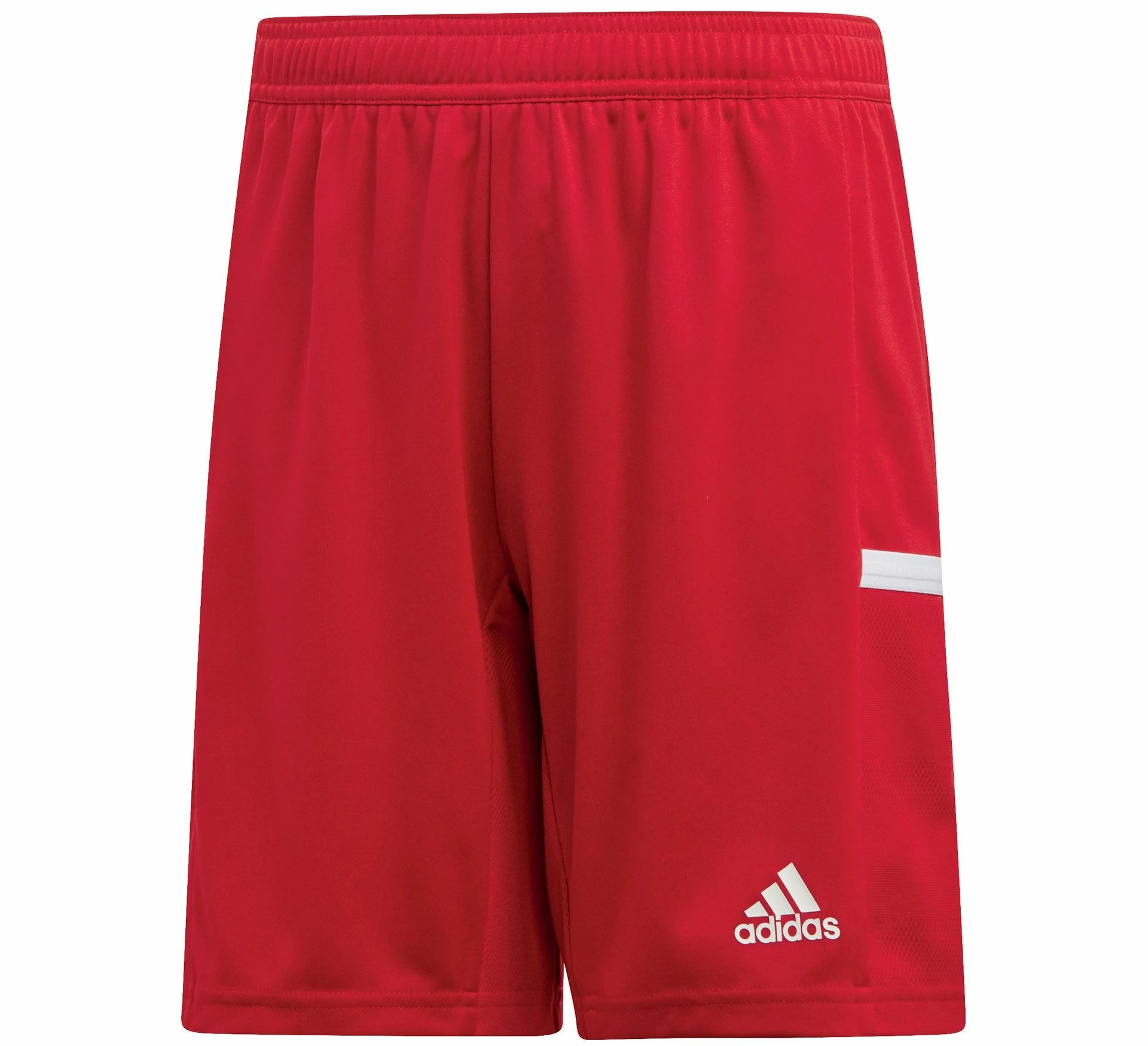 Adidas T19 Shorts Kinder Rot - Weiß 3 Adidas T19 Shorts Kinder Rot - Weiß