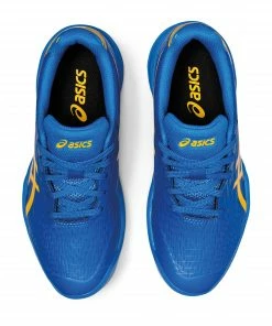 Asics Gel-Field Speed (GS) Hockeyschuh Kinder Blau - Orange -Brabo-Laden Asics Gel Field Speed GS Hockeyschoenen Junior 5 2209011259