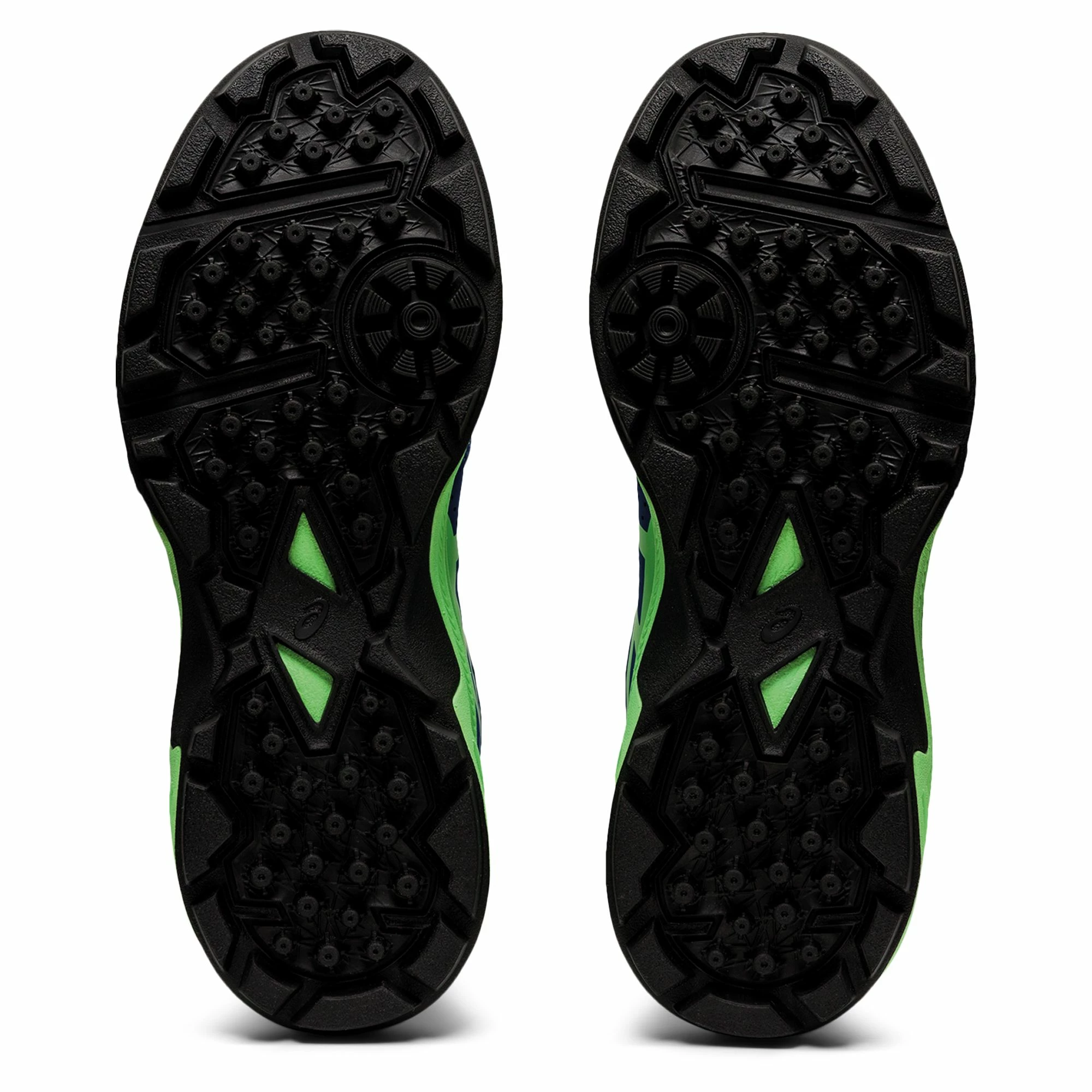 Asics Gel-Peake Hockeyschuh Kinder Blau - Grün - Schwarz - Gelb 7 Asics Gel-Peake Hockeyschuh Kinder Blau - Grün - Schwarz - Gelb – Bild 5