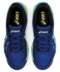 Asics Gel-Peake Hockeyschuh Kinder Blau - Grün - Schwarz - Gelb 14 Asics Gel-Peake Hockeyschuh Kinder Blau - Grün - Schwarz - Gelb -Brabo-Laden Asics Gel Peake GS Hockeyschoenen Junior 6 2109170947