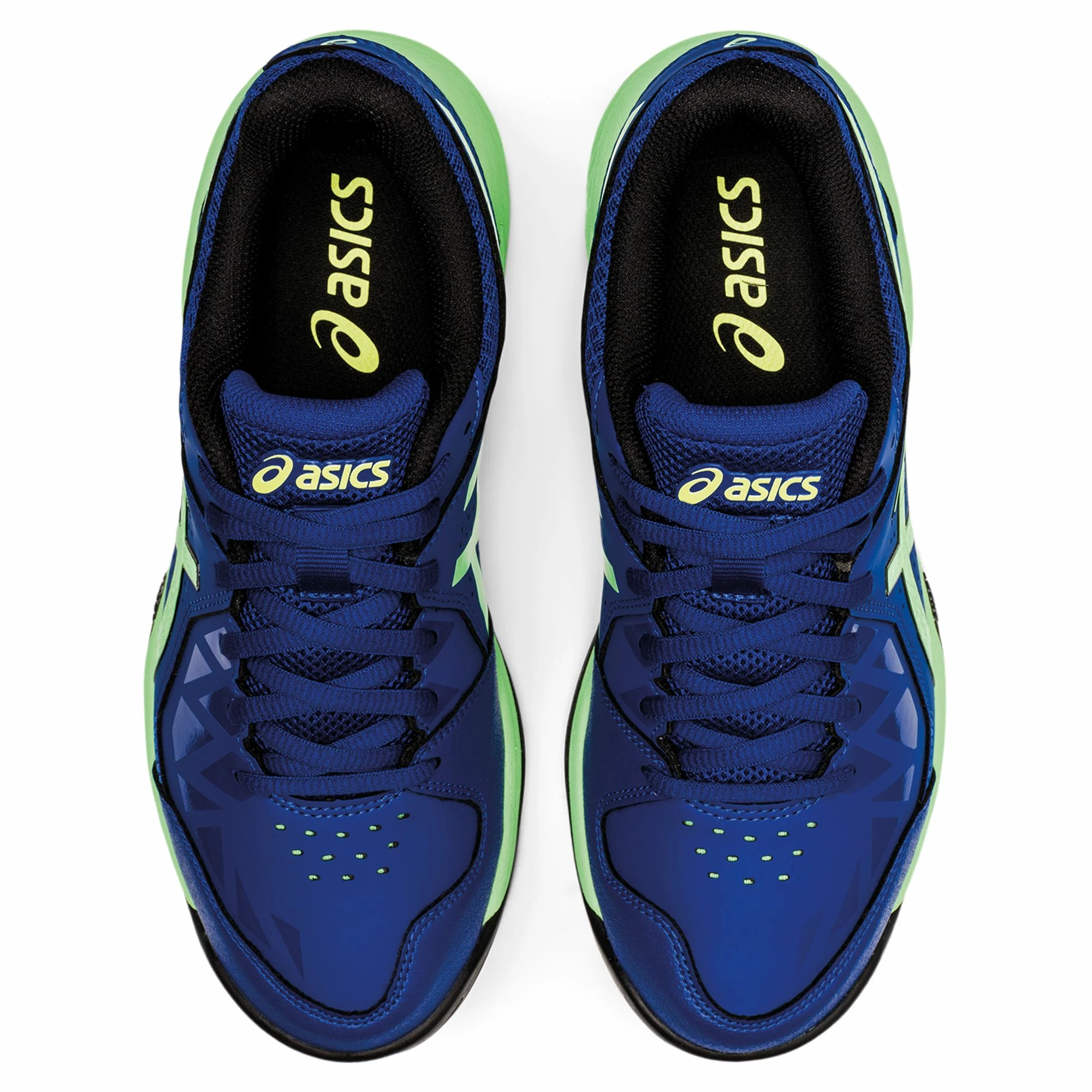 Asics Gel-Peake Hockeyschuh Kinder Blau - Grün - Schwarz - Gelb 8 Asics Gel-Peake Hockeyschuh Kinder Blau - Grün - Schwarz - Gelb – Bild 6