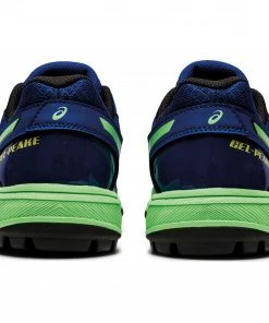 Asics Gel-Peake Hockeyschuh Kinder Blau - Grün - Schwarz - Gelb 15 Asics Gel-Peake Hockeyschuh Kinder Blau - Grün - Schwarz - Gelb -Brabo-Laden Asics Gel Peake GS Hockeyschoenen Junior 7 2109170947