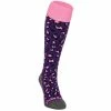 Brabo Cheetah Hockeysocken Kinder Violett - Rosa - Schwarz