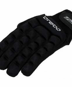 Brabo F2.1 Hockey Handschuhe Schwarz