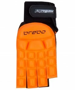 Brabo F4.1 Hockey Handschuhe Orange - Schwarz