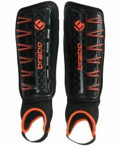 Brabo F4 Schienbeinschoner Kinder Schwarz - Orange