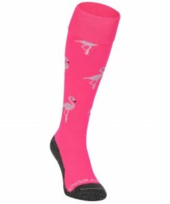 Brabo Flamingo Hockeysocken Kinder Rosa - Hell Rosa