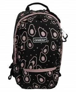 Brabo Fun Avocado Hockey Rucksack Kinder Schwarz - Rosa