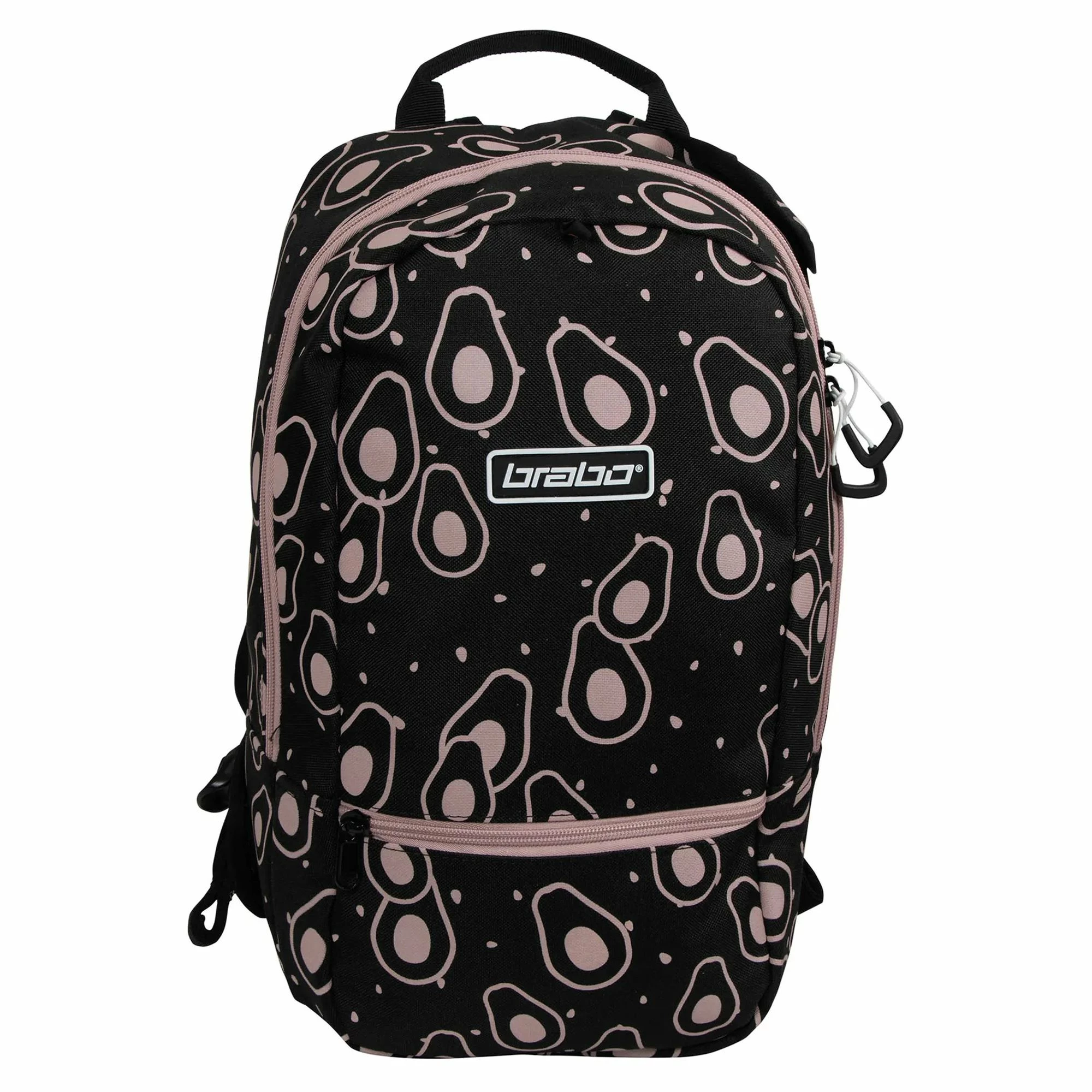Brabo Fun Avocado Hockey Rucksack Kinder Schwarz - Rosa 3 Brabo Fun Avocado Hockey Rucksack Kinder Schwarz - Rosa