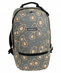 Brabo Fun Avocado Hockey Rucksack Kinder Grau - Orange