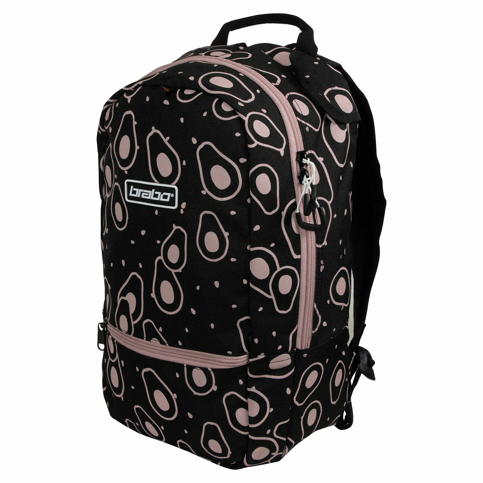 Brabo Fun Avocado Hockey Rucksack Kinder Schwarz - Rosa 4 Brabo Fun Avocado Hockey Rucksack Kinder Schwarz - Rosa – Bild 2