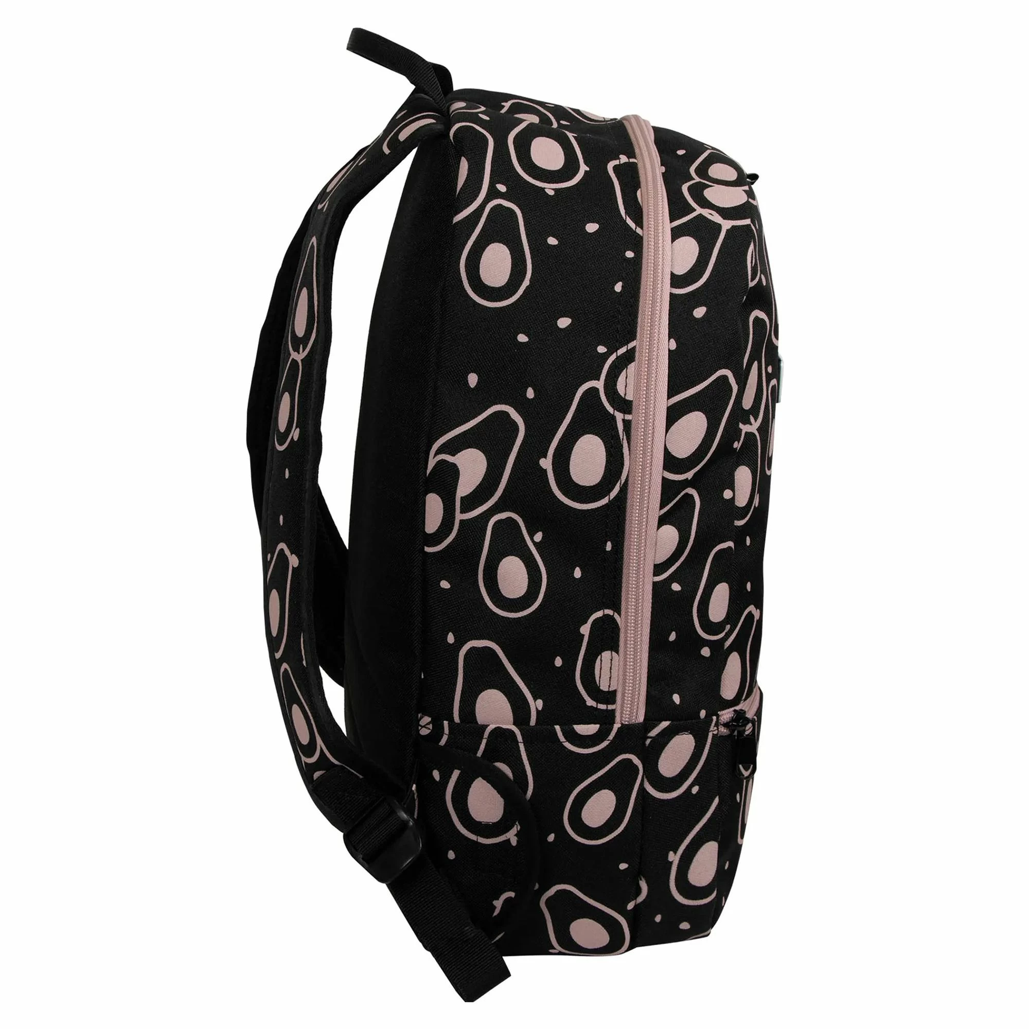 Brabo Fun Avocado Hockey Rucksack Kinder Schwarz - Rosa 5 Brabo Fun Avocado Hockey Rucksack Kinder Schwarz - Rosa – Bild 3