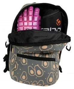 Brabo Fun Avocado Hockey Rucksack Kinder Grau - Orange -Brabo-Laden Brabo Fun Avocado Hockeyrugzak Junior 6 2109151512 1