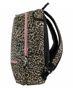 Brabo Fun Leopard Hockey Rucksack Kinder Crème - Schwarz - Braun - Rosa -Brabo-Laden Brabo Fun Leopard Hockeyrugzak Junior 4 2109151513 1