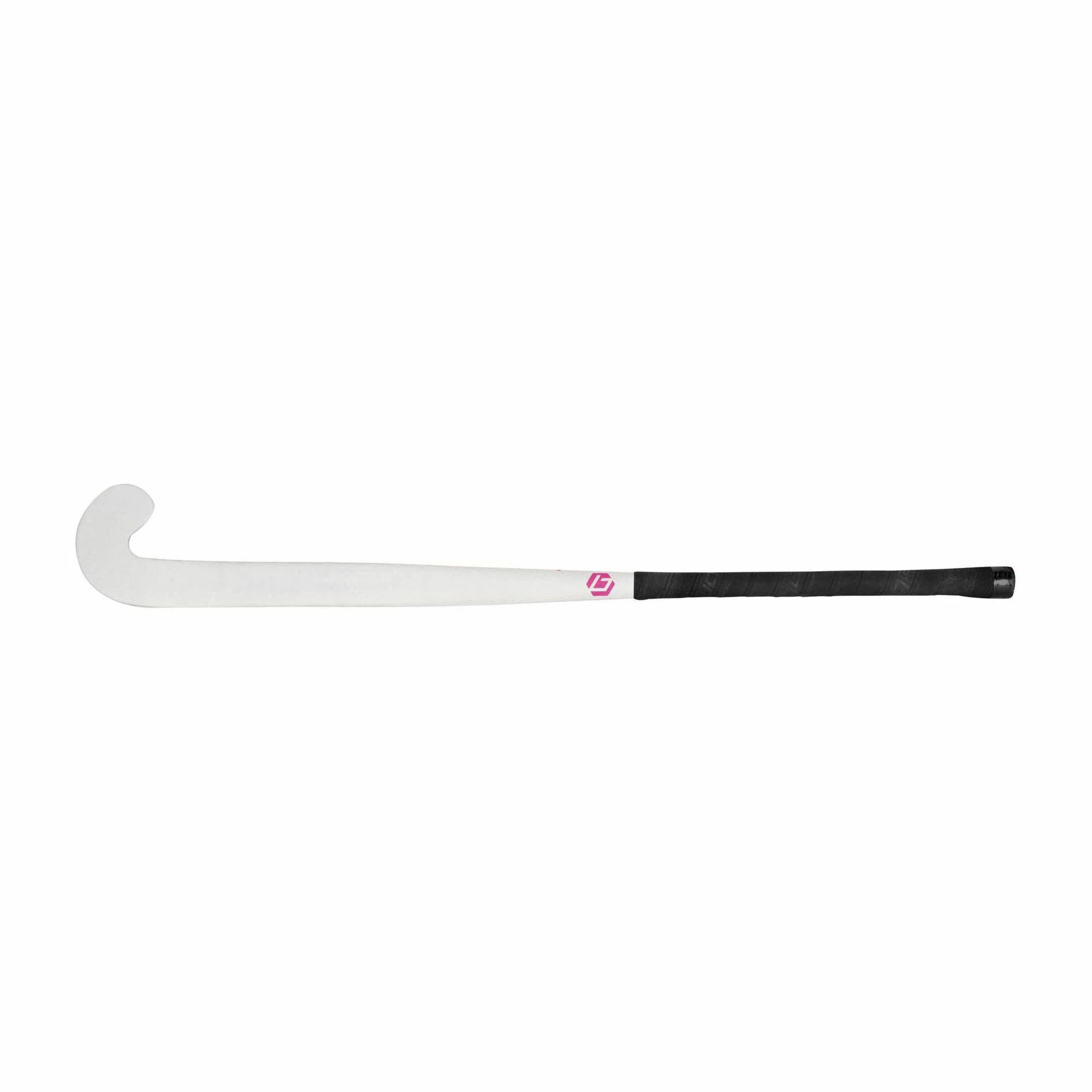 Brabo G-Force Pure Studio Hockeyschläger Kinder Weiß - Rosa 6 Brabo G-Force Pure Studio Hockeyschläger Kinder Weiß - Rosa – Bild 4