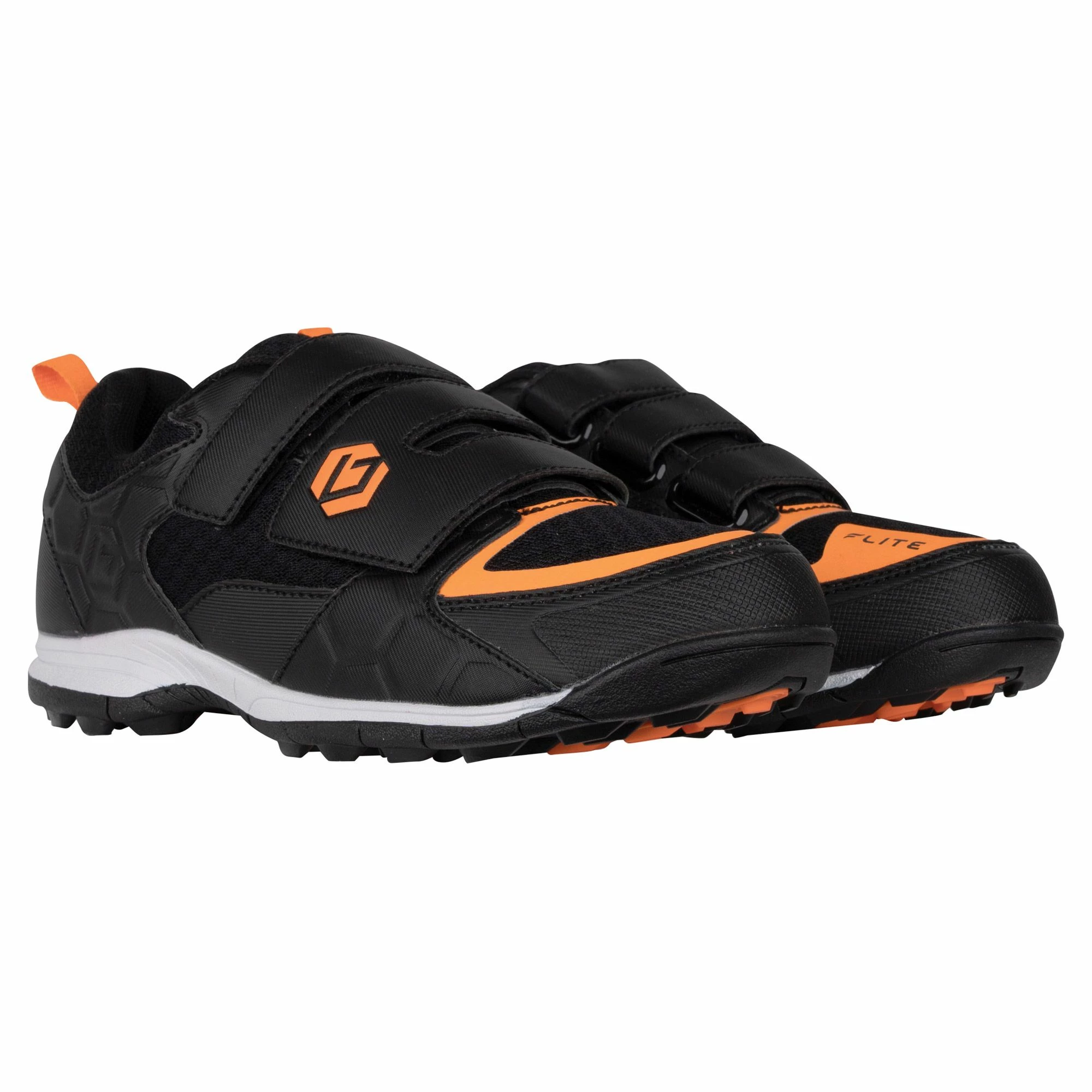Brabo Hockeyschuhe Kinder Schwarz - Orange 3 Brabo Hockeyschuhe Kinder Schwarz - Orange