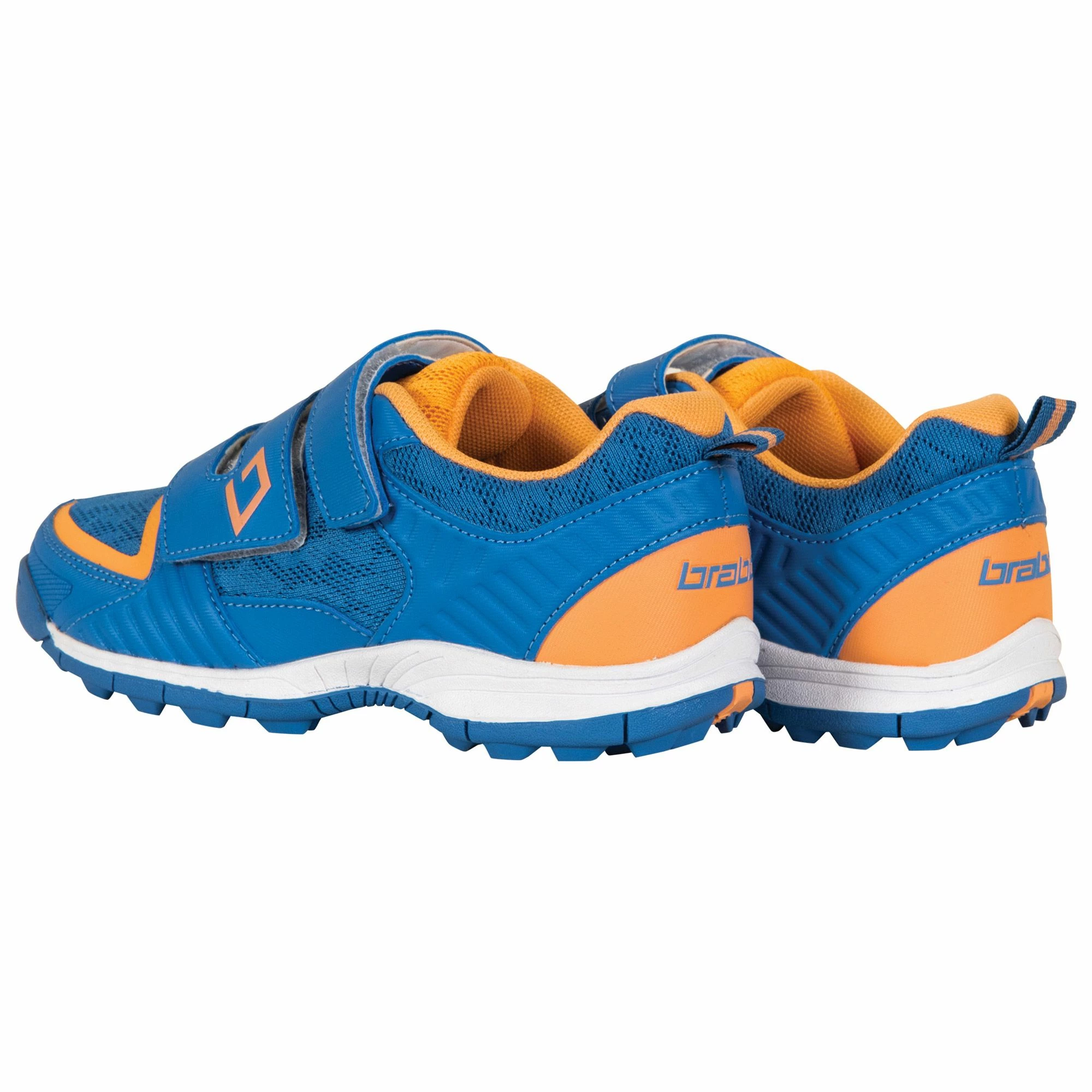Brabo Hockeyschuh Kinder Blau - Orange 4 Brabo Hockeyschuh Kinder Blau - Orange – Bild 2