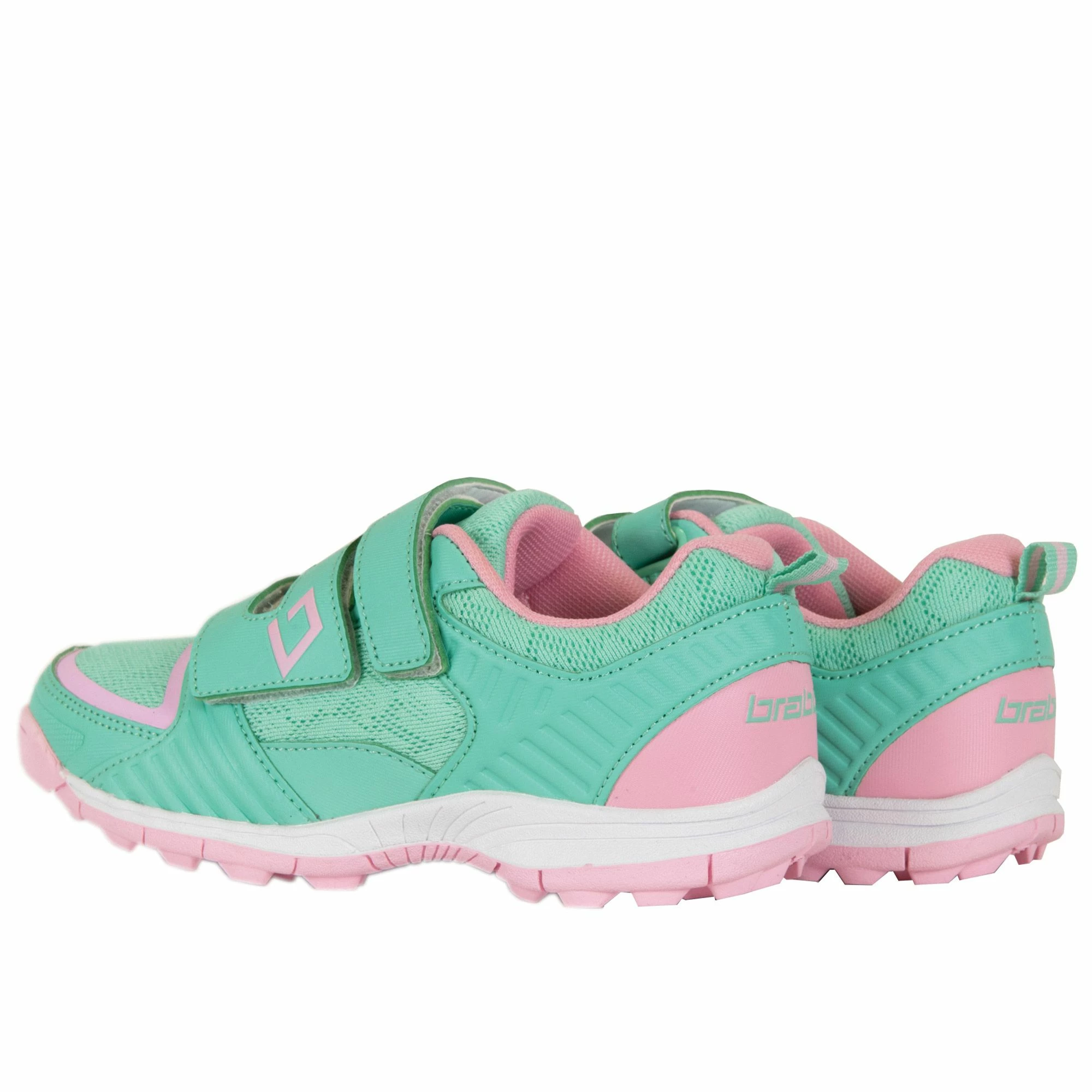 Brabo Hockeyschuhe Kinder Mint Grün - Rosa 4 Brabo Hockeyschuhe Kinder Mint Grün - Rosa – Bild 2