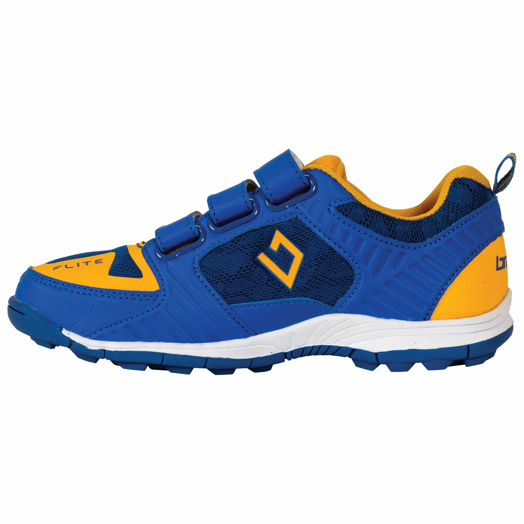 Brabo Hockeyschuh Kinder Blau - Orange 6 Brabo Hockeyschuh Kinder Blau - Orange – Bild 4