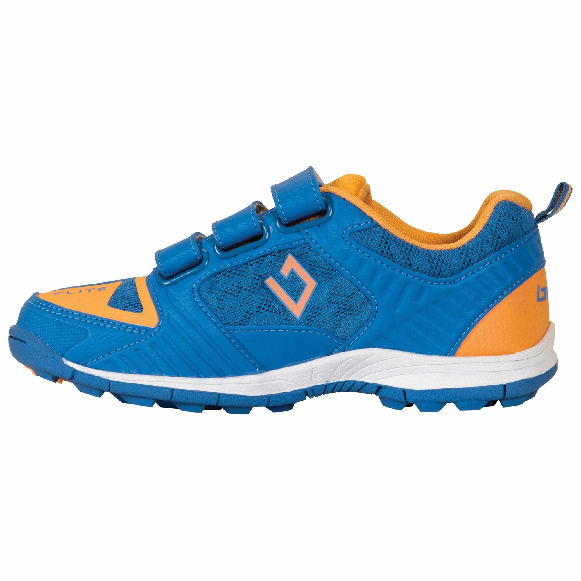 Brabo Hockeyschuh Kinder Blau - Orange 6 Brabo Hockeyschuh Kinder Blau - Orange – Bild 4