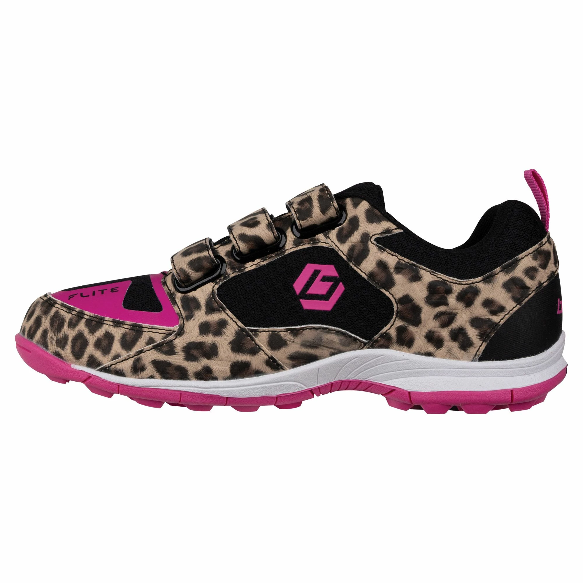 Brabo Hockeyschuhe Kinder Braun - Schwarz - Rosa 6 Brabo Hockeyschuhe Kinder Braun - Schwarz - Rosa – Bild 4