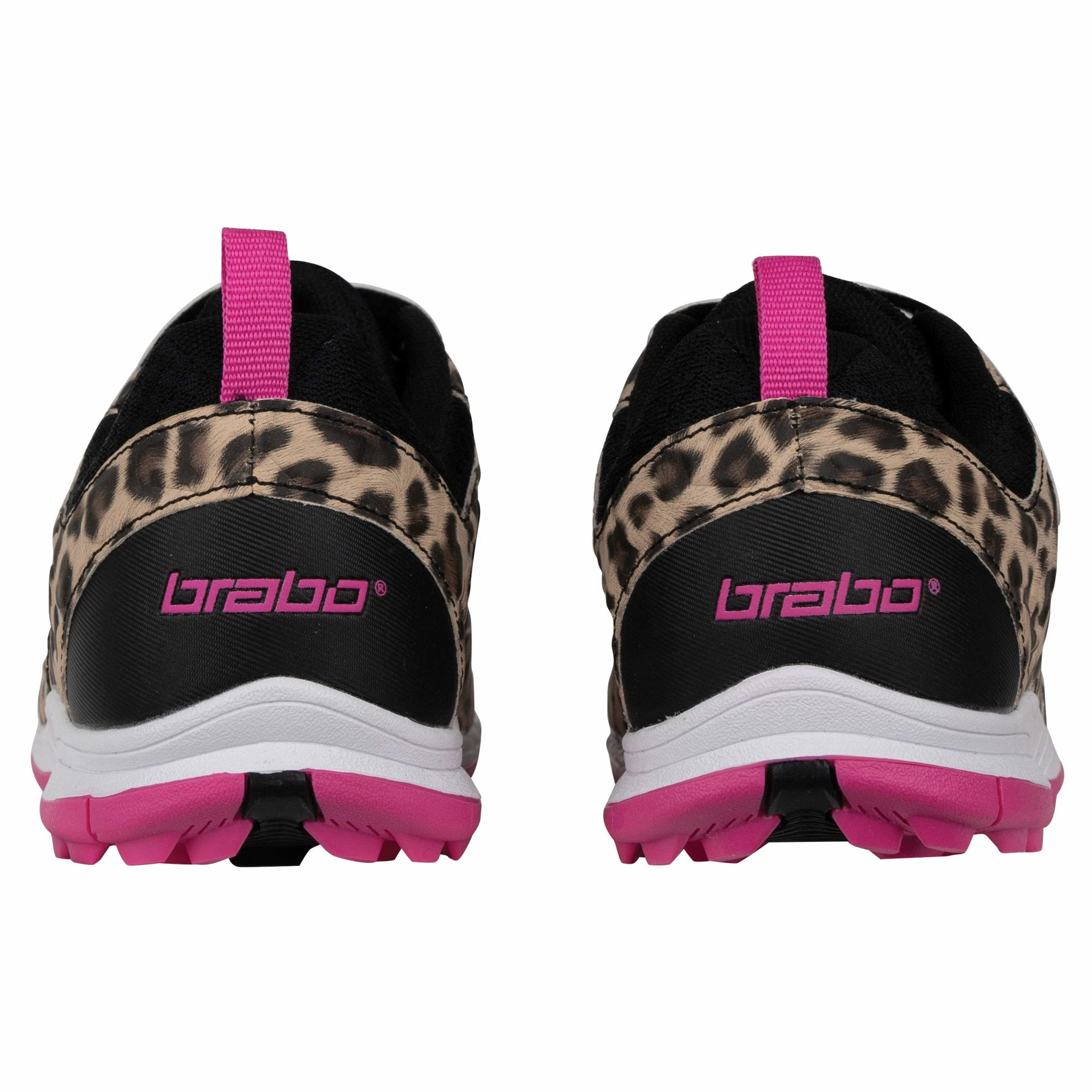 Brabo Hockeyschuhe Kinder Braun - Schwarz - Rosa 9 Brabo Hockeyschuhe Kinder Braun - Schwarz - Rosa – Bild 7