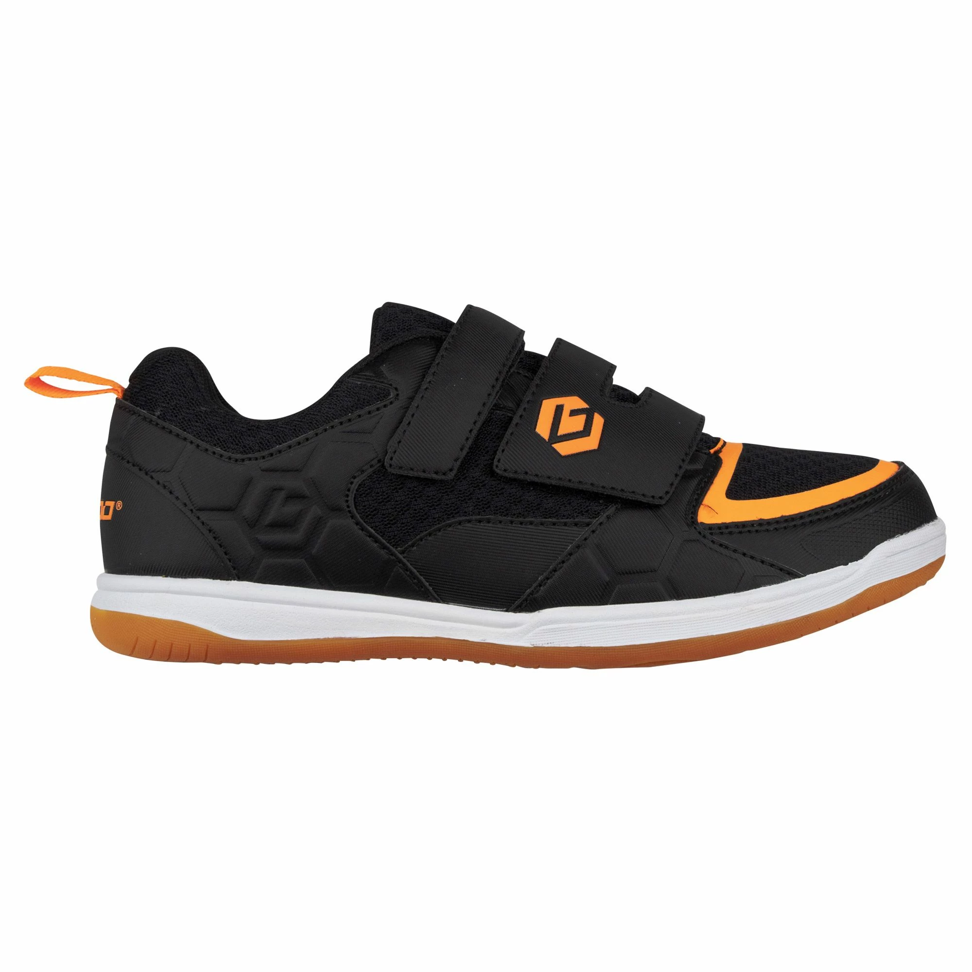 Brabo Indoor Hockeyschuhe Kinder Schwarz - Orange 5 Brabo Indoor Hockeyschuhe Kinder Schwarz - Orange – Bild 3