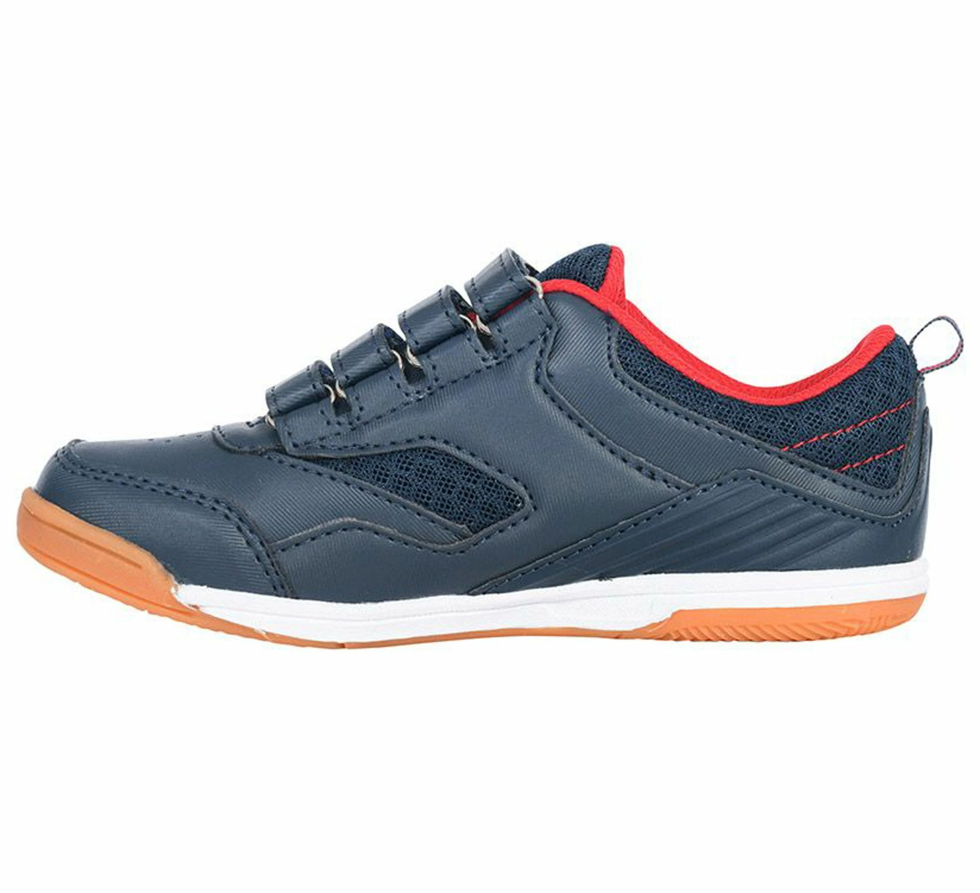 Brabo Indoor Hockeyschuhe Kinder Marine - Rot - Weiß 5 Brabo Indoor Hockeyschuhe Kinder Marine - Rot - Weiß – Bild 4
