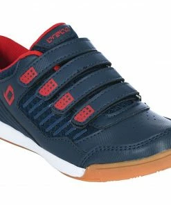 Brabo Indoor Hockeyschuhe Kinder Marine - Rot - Weiß 13 Brabo Indoor Hockeyschuhe Kinder Marine - Rot - Weiß -Brabo-Laden Brabo Indoor Hockeyschoen Junior 5 6