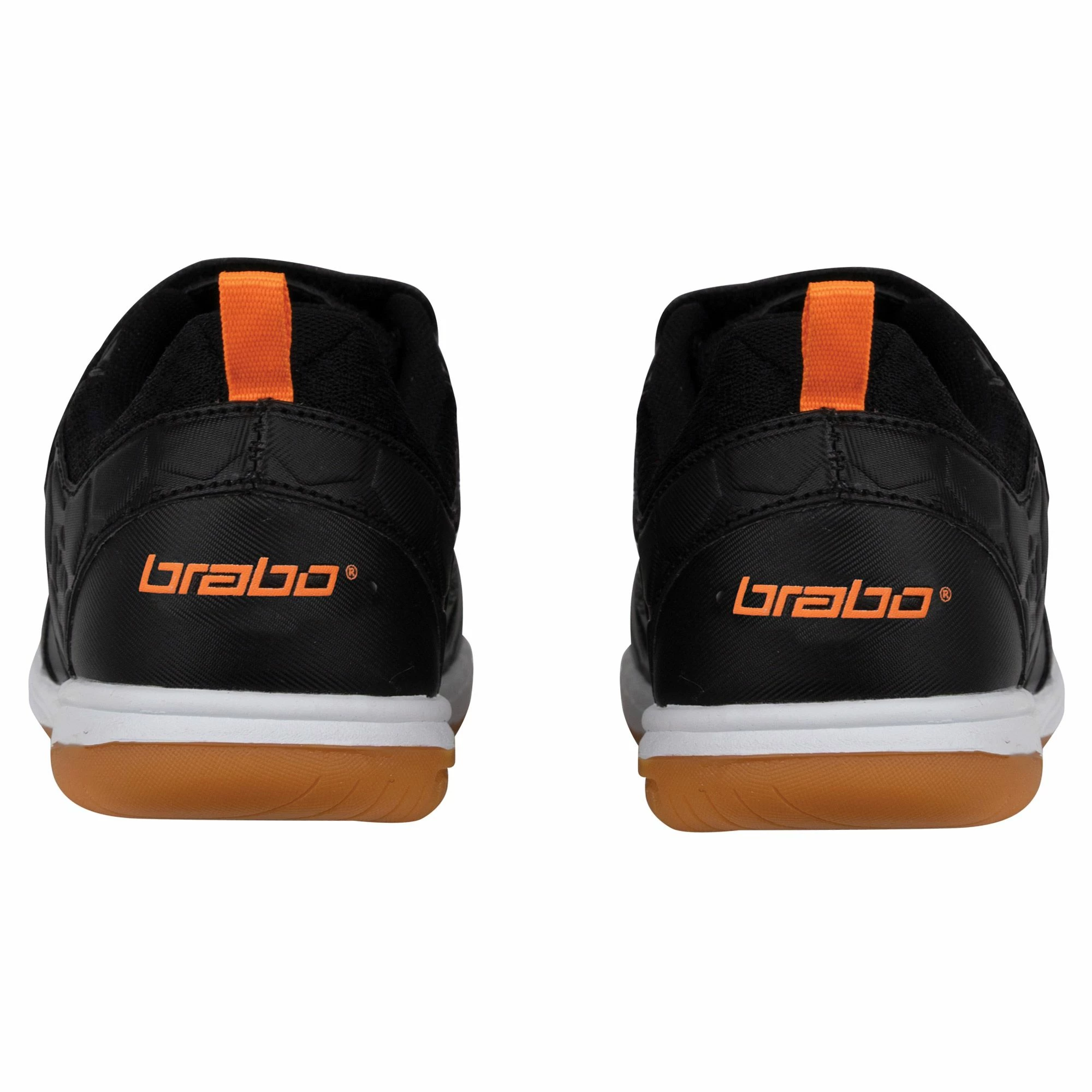 Brabo Indoor Hockeyschuhe Kinder Schwarz - Orange 9 Brabo Indoor Hockeyschuhe Kinder Schwarz - Orange – Bild 7