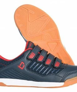 Brabo Indoor Hockeyschuhe Kinder Marine - Rot - Weiß 16 Brabo Indoor Hockeyschuhe Kinder Marine - Rot - Weiß -Brabo-Laden Brabo Indoor Hockeyschoen Junior 8 6