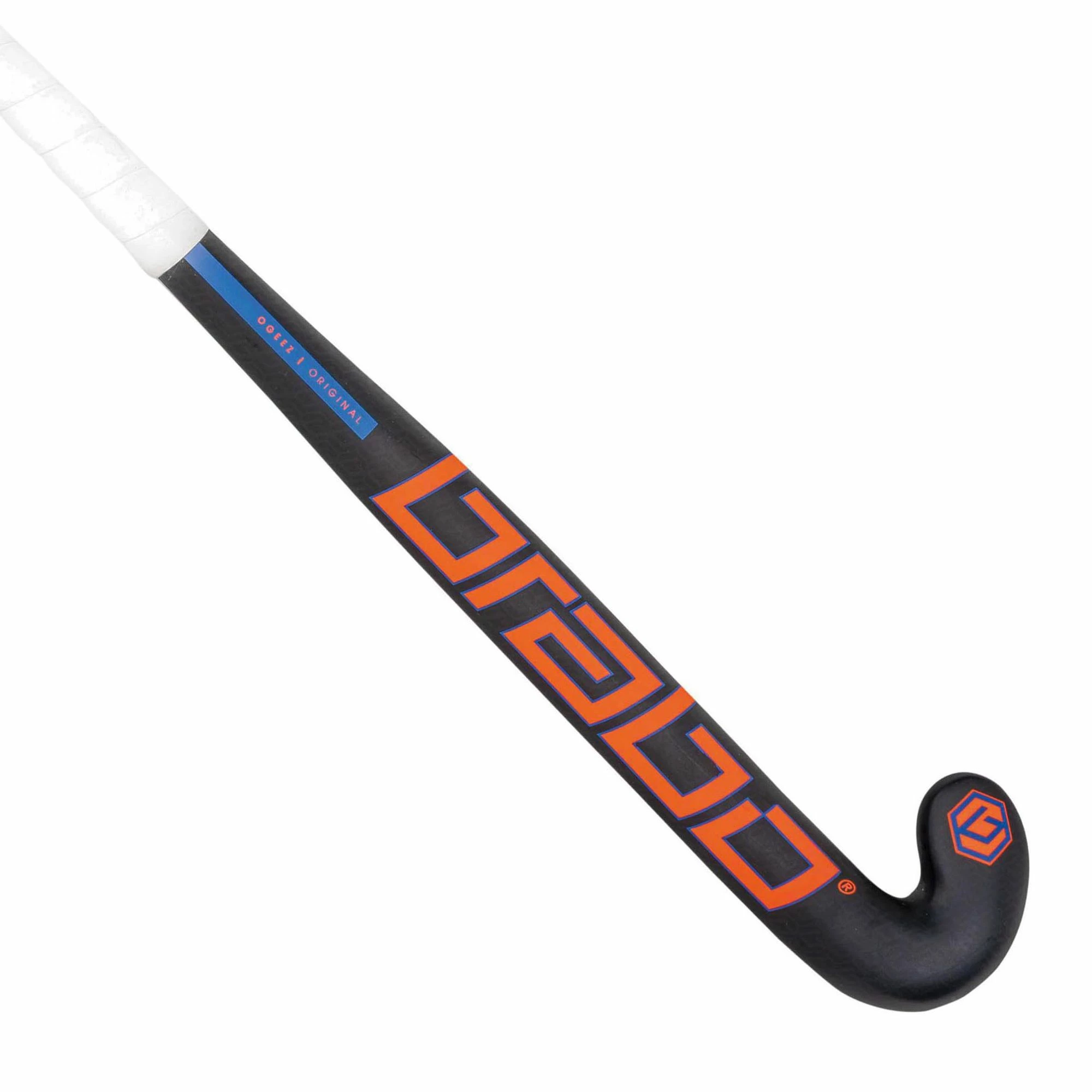 Brabo O'Geez Original Hockeyschläger Kinder Schwarz - Orange 3 Brabo O'Geez Original Hockeyschläger Kinder Schwarz - Orange