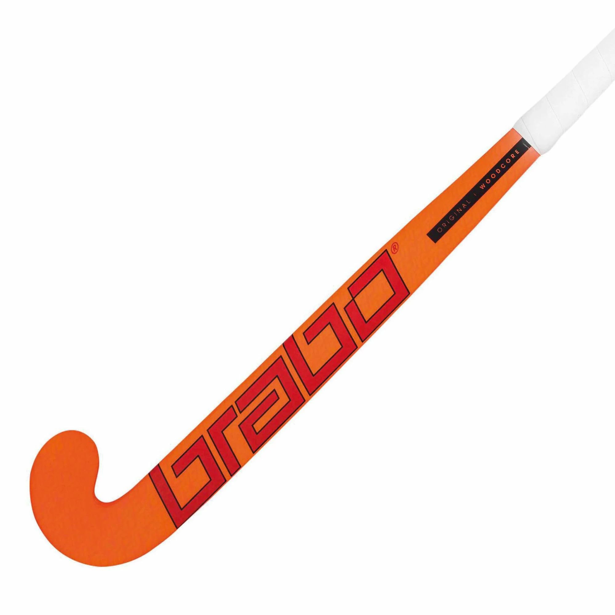 Brabo O'Geez Original Hockeyschläger Kinder Orange - Rot 4 Brabo O'Geez Original Hockeyschläger Kinder Orange - Rot – Bild 2