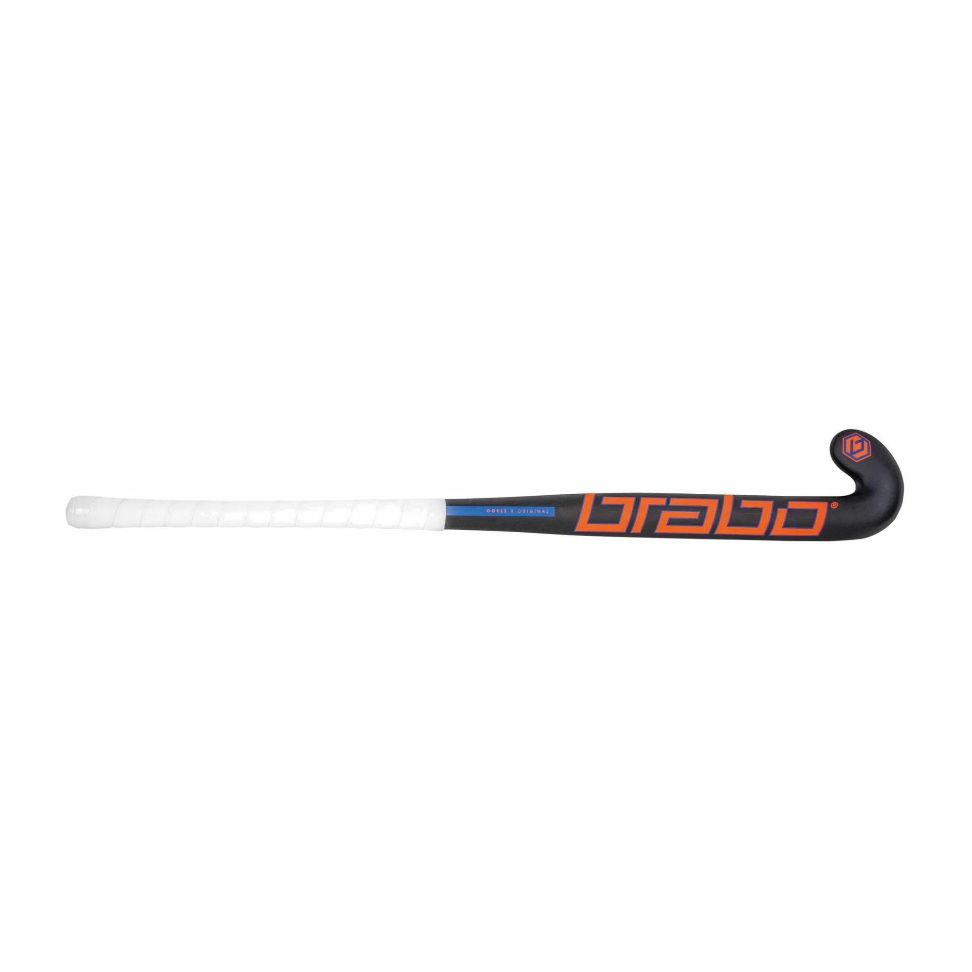 Brabo O'Geez Original Hockeyschläger Kinder Schwarz - Orange 5 Brabo O'Geez Original Hockeyschläger Kinder Schwarz - Orange – Bild 3