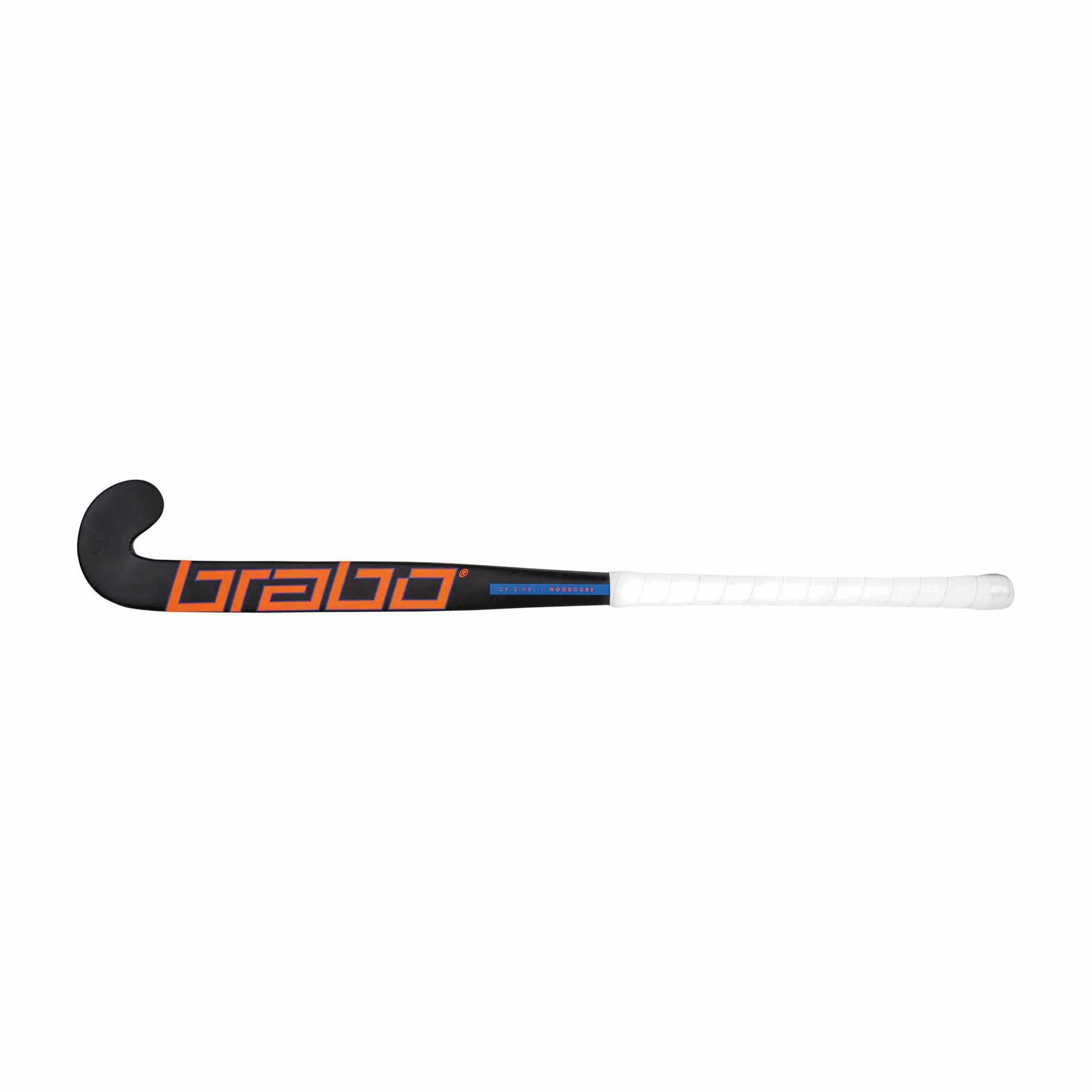 Brabo O'Geez Original Hockeyschläger Kinder Schwarz - Orange 6 Brabo O'Geez Original Hockeyschläger Kinder Schwarz - Orange – Bild 4