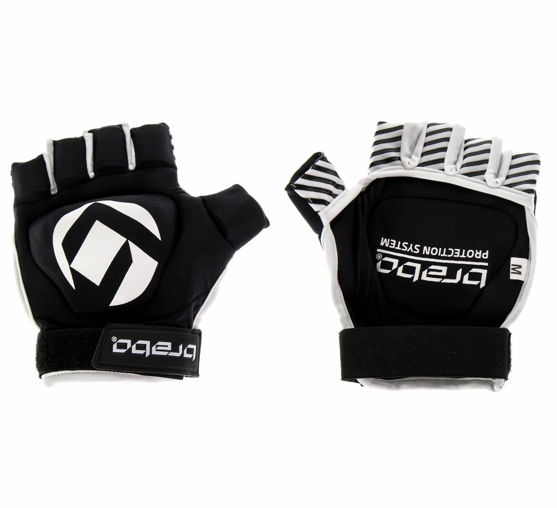 Brabo Pro F5 Glove Schwarz - Weiß 3 Brabo Pro F5 Glove Schwarz - Weiß