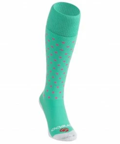Brabo Socks Hearts Grün - Rosa