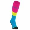 Brabo Socks Neon Colorblock Rosa - Blau - Gelb