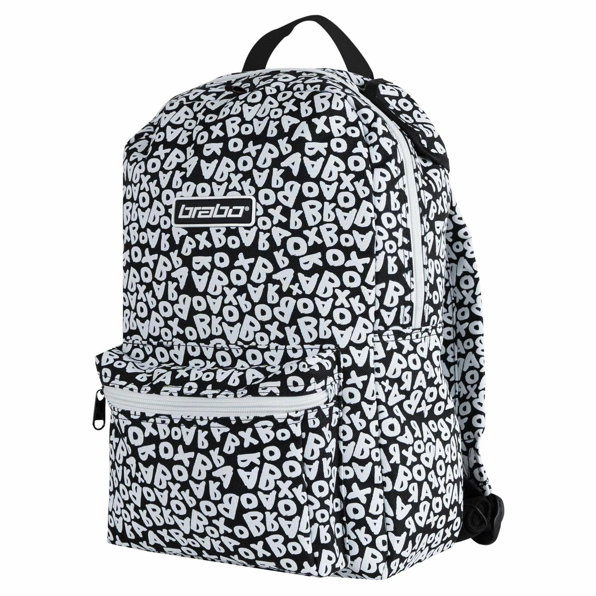 Brabo Storm Graffiti Hockey Rucksack Kinder Schwarz - Weiß 4 Brabo Storm Graffiti Hockey Rucksack Kinder Schwarz - Weiß – Bild 2