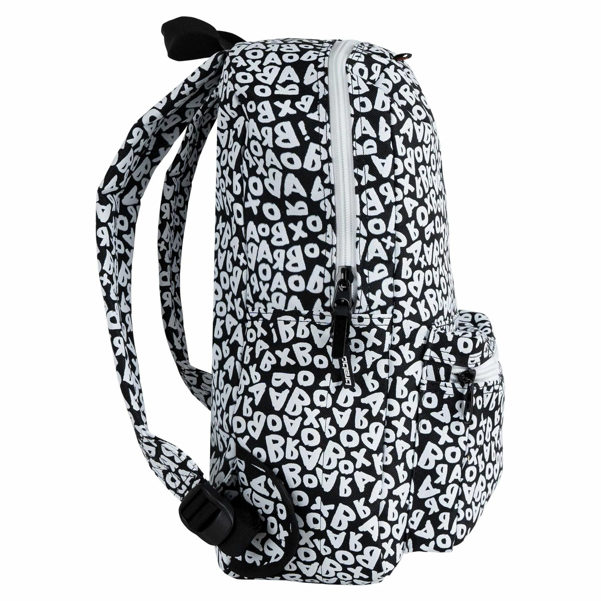 Brabo Storm Graffiti Hockey Rucksack Kinder Schwarz - Weiß 6 Brabo Storm Graffiti Hockey Rucksack Kinder Schwarz - Weiß – Bild 4