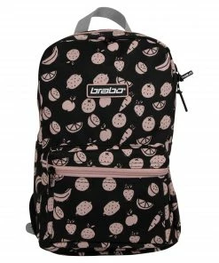 Brabo Storm Hockey Rucksack Kinder Schwarz - Rosa