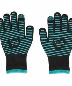 Brabo Swipe Winter Hockeyhandschuhe Schwarz - Blau