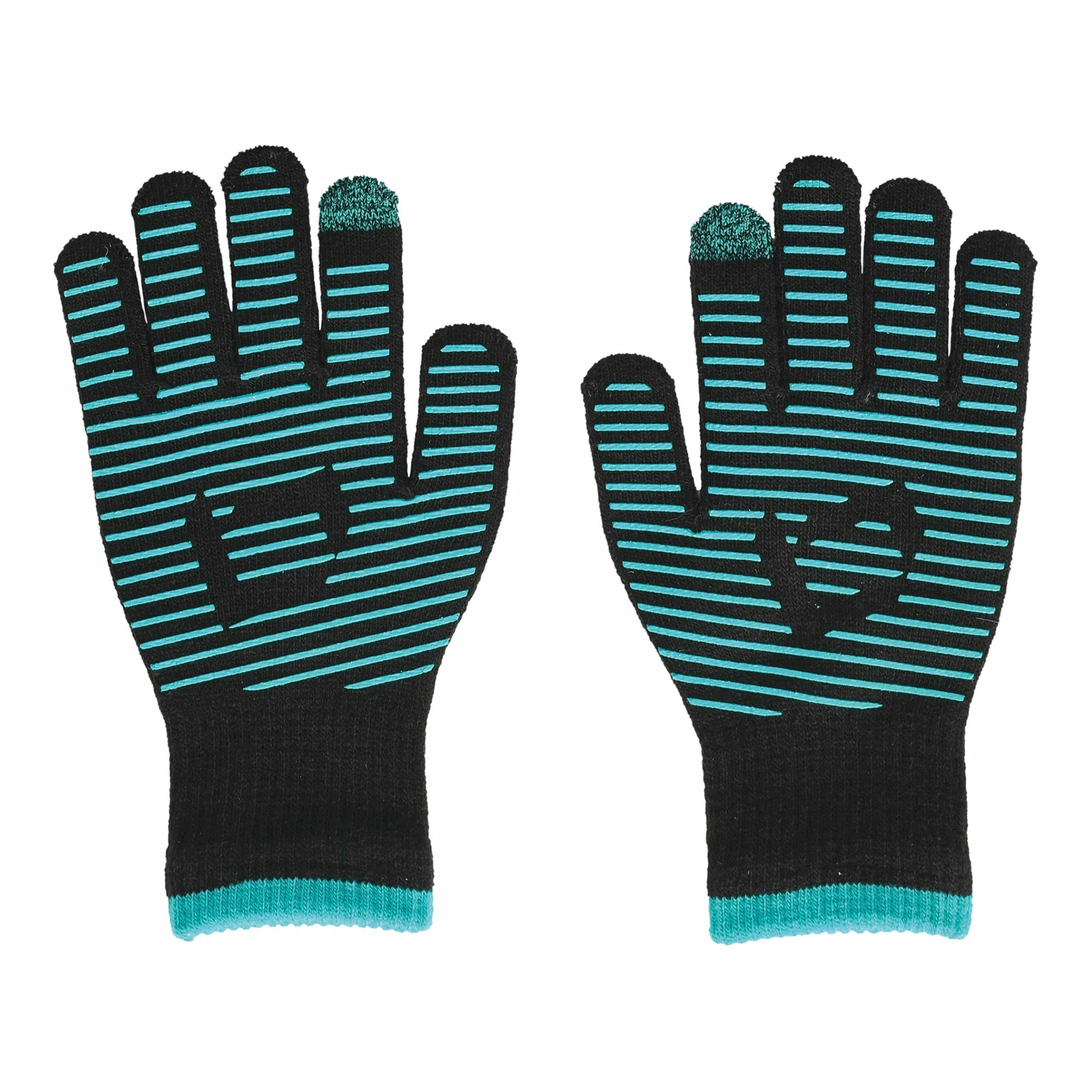 Brabo Swipe Winter Hockeyhandschuhe Schwarz - Blau 3 Brabo Swipe Winter Hockeyhandschuhe Schwarz - Blau