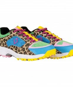 Brabo Tribute Hockeyschuhe Kinder Braun - Blau - Grün