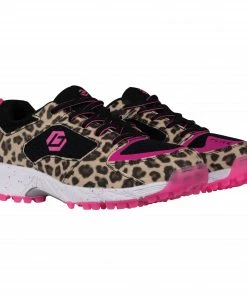 Brabo-Laden 7 Brabo Tribute Hockeyschuhe Kinder Braun - Schwarz - Rosa